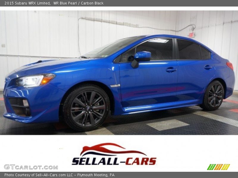 WR Blue Pearl / Carbon Black 2015 Subaru WRX Limited