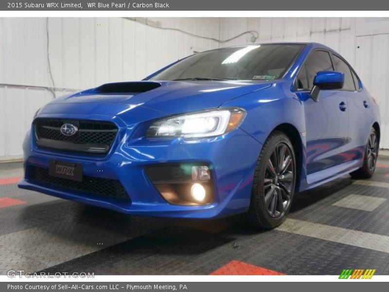 WR Blue Pearl / Carbon Black 2015 Subaru WRX Limited