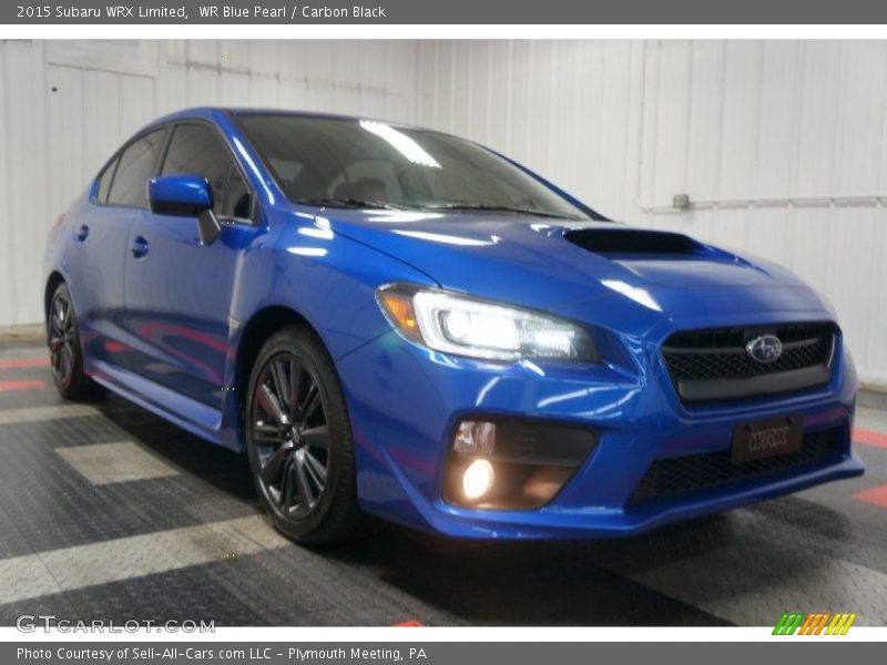 WR Blue Pearl / Carbon Black 2015 Subaru WRX Limited