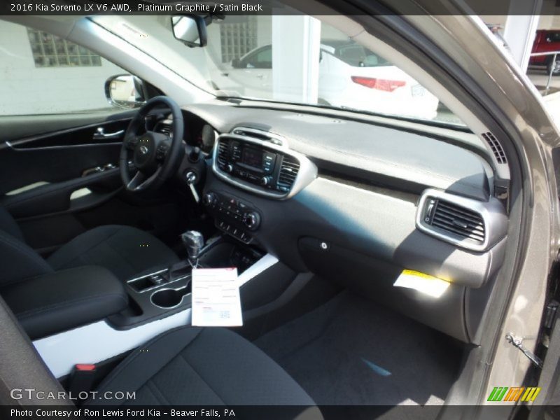 Platinum Graphite / Satin Black 2016 Kia Sorento LX V6 AWD