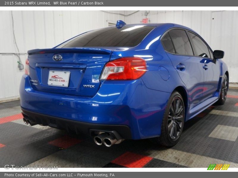 WR Blue Pearl / Carbon Black 2015 Subaru WRX Limited