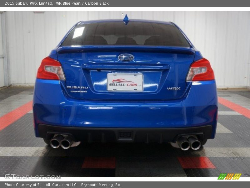 WR Blue Pearl / Carbon Black 2015 Subaru WRX Limited