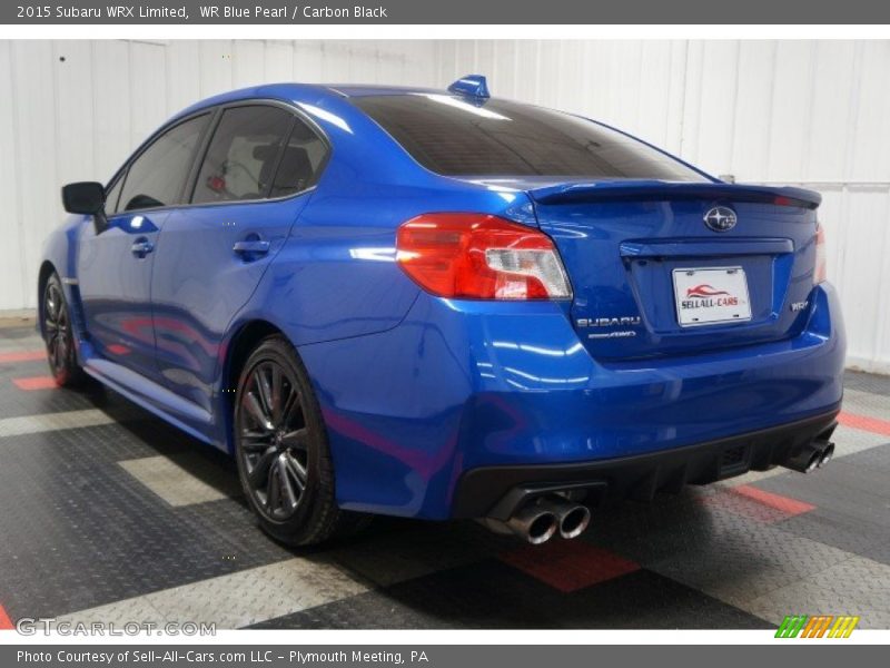WR Blue Pearl / Carbon Black 2015 Subaru WRX Limited