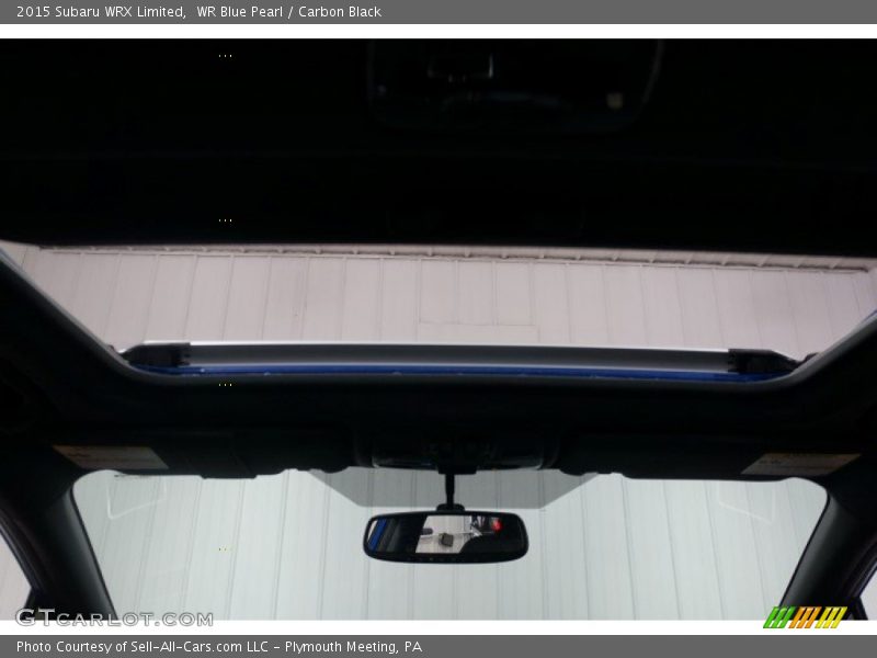 WR Blue Pearl / Carbon Black 2015 Subaru WRX Limited