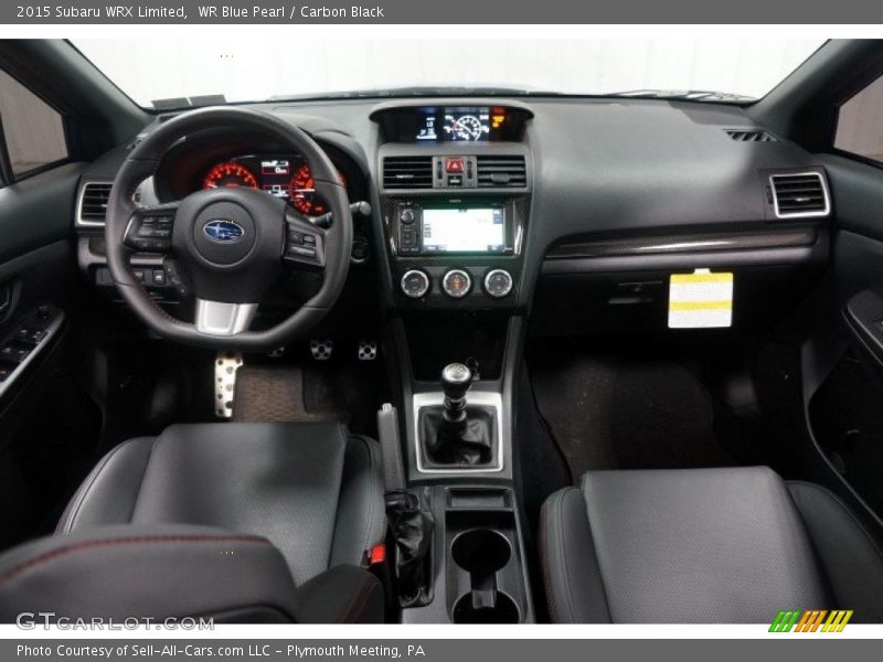 WR Blue Pearl / Carbon Black 2015 Subaru WRX Limited