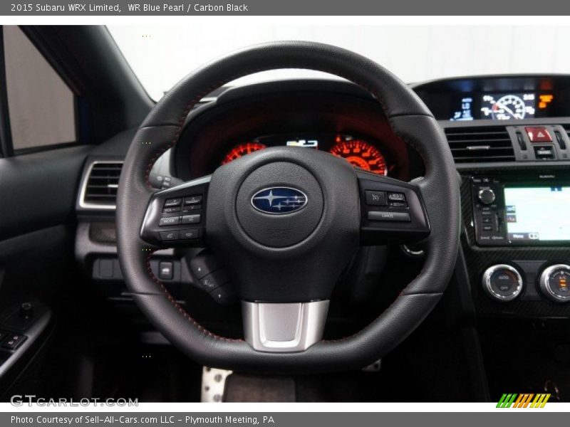WR Blue Pearl / Carbon Black 2015 Subaru WRX Limited
