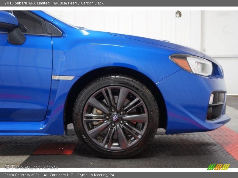 WR Blue Pearl / Carbon Black 2015 Subaru WRX Limited