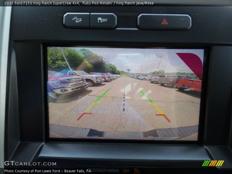 Ruby Red Metallic / King Ranch Java/Mesa 2015 Ford F150 King Ranch SuperCrew 4x4