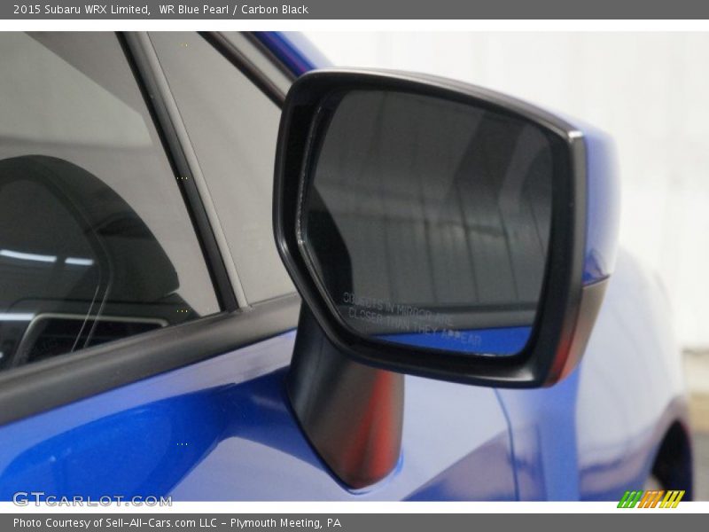 WR Blue Pearl / Carbon Black 2015 Subaru WRX Limited