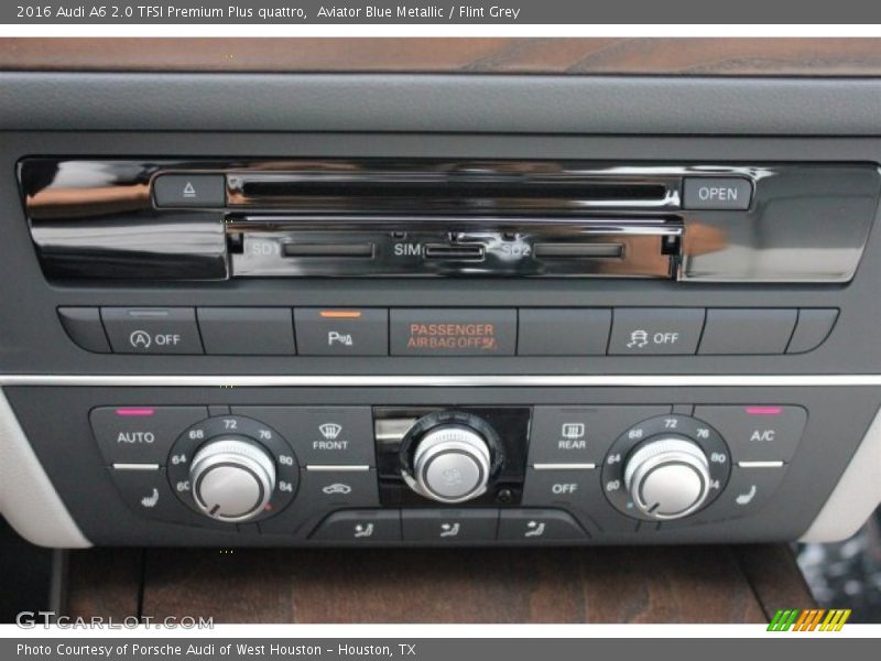 Controls of 2016 A6 2.0 TFSI Premium Plus quattro