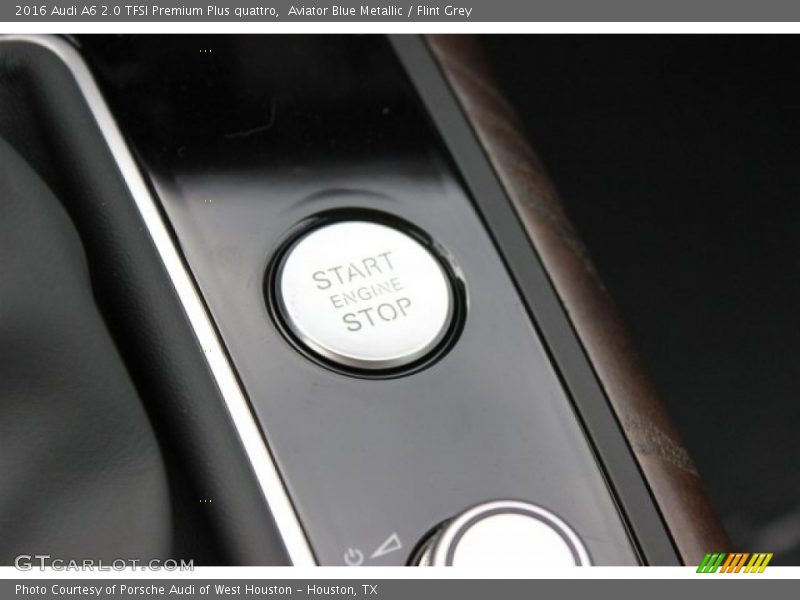 Aviator Blue Metallic / Flint Grey 2016 Audi A6 2.0 TFSI Premium Plus quattro