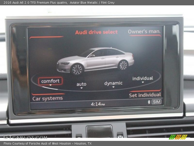 Controls of 2016 A6 2.0 TFSI Premium Plus quattro