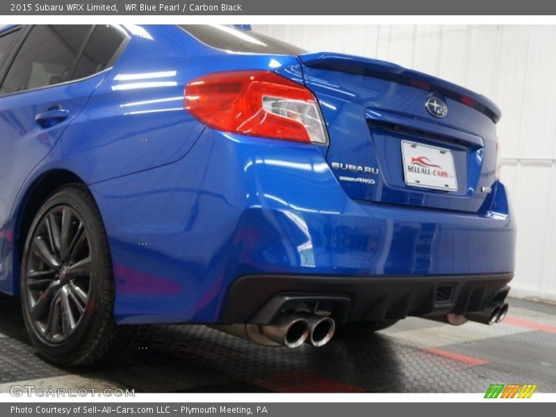 WR Blue Pearl / Carbon Black 2015 Subaru WRX Limited