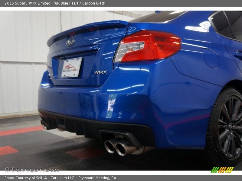 WR Blue Pearl / Carbon Black 2015 Subaru WRX Limited