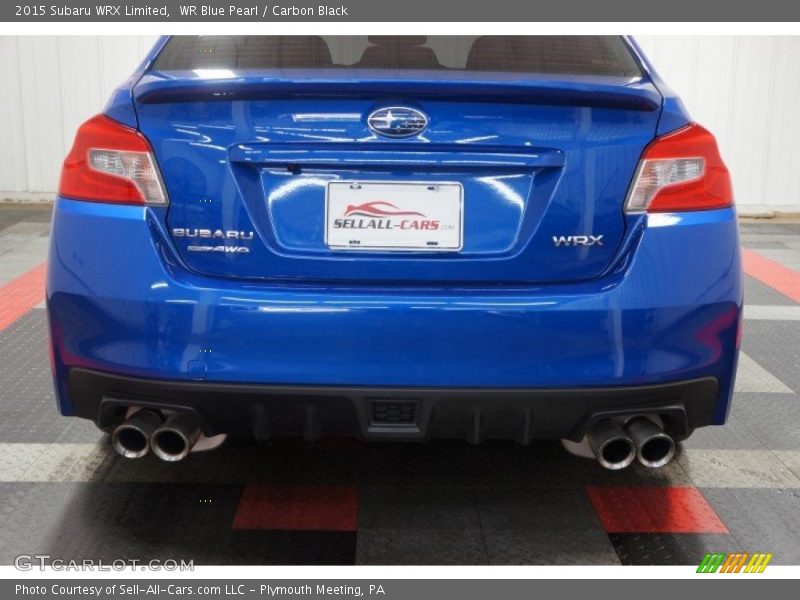 WR Blue Pearl / Carbon Black 2015 Subaru WRX Limited