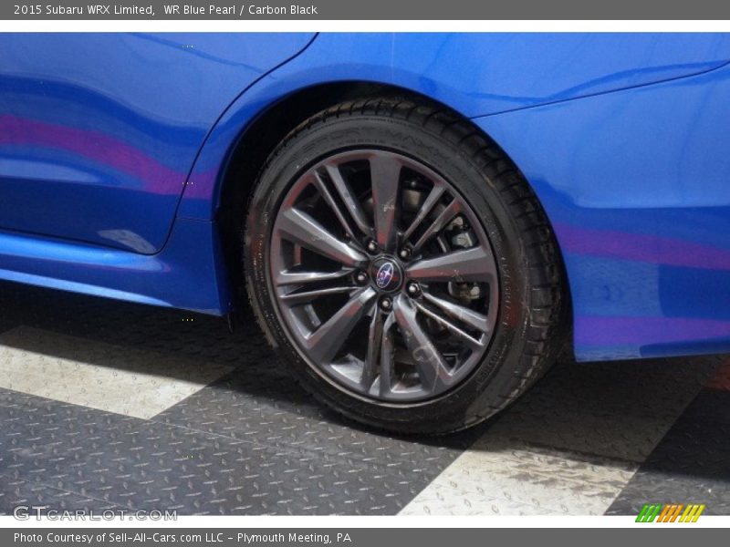 WR Blue Pearl / Carbon Black 2015 Subaru WRX Limited