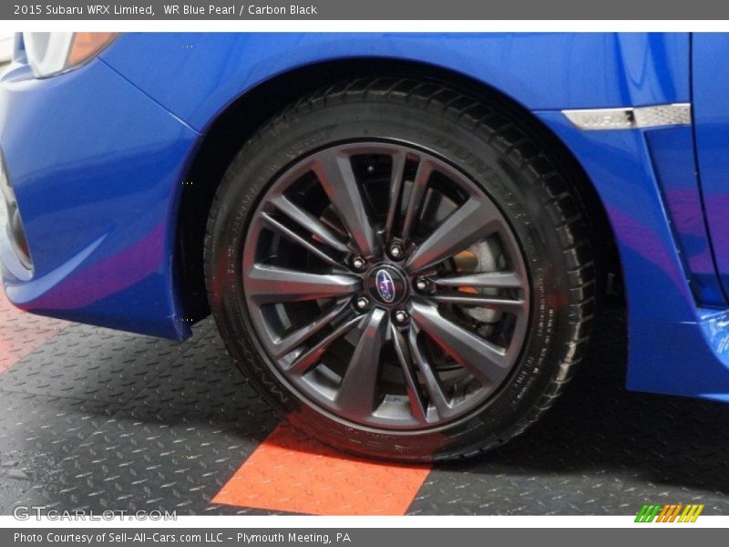 WR Blue Pearl / Carbon Black 2015 Subaru WRX Limited