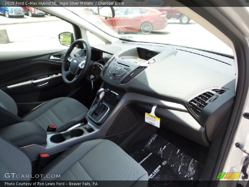Ingot Silver Metallic / Charcoal Black 2015 Ford C-Max Hybrid SE