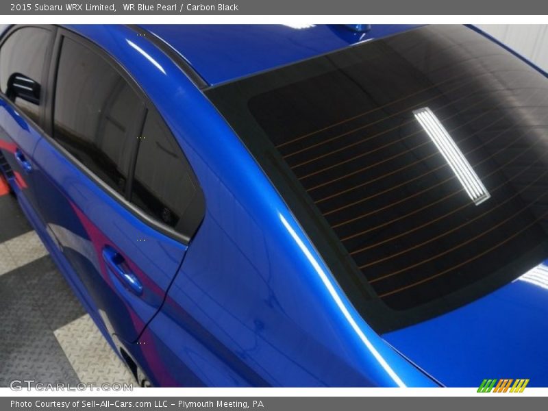 WR Blue Pearl / Carbon Black 2015 Subaru WRX Limited