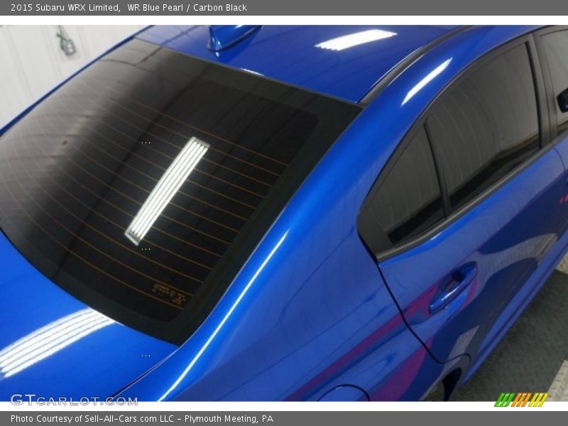 WR Blue Pearl / Carbon Black 2015 Subaru WRX Limited