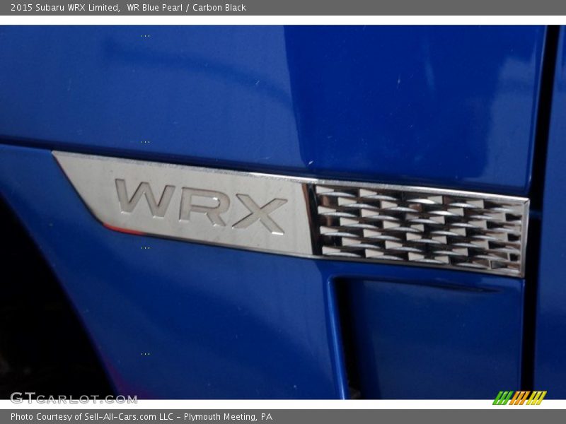 WR Blue Pearl / Carbon Black 2015 Subaru WRX Limited