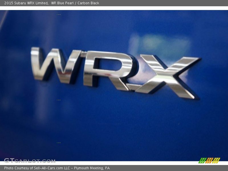 WR Blue Pearl / Carbon Black 2015 Subaru WRX Limited