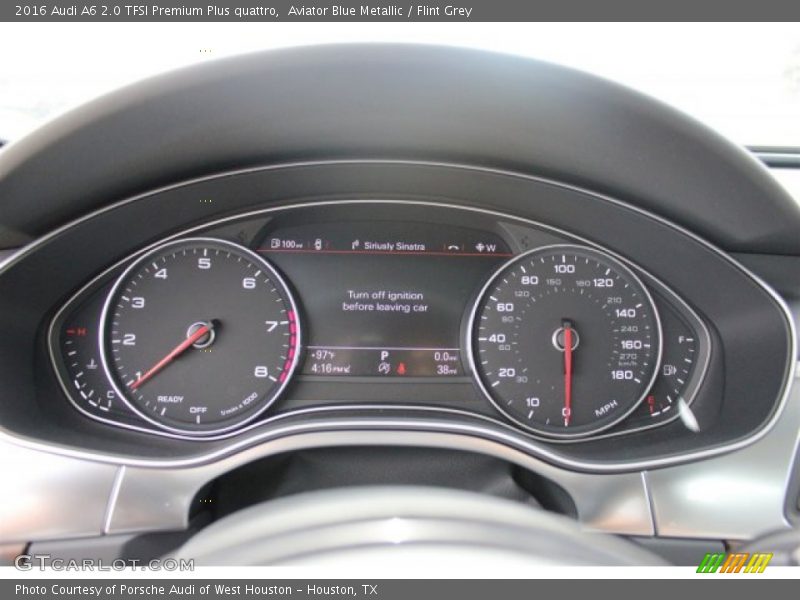  2016 A6 2.0 TFSI Premium Plus quattro 2.0 TFSI Premium Plus quattro Gauges