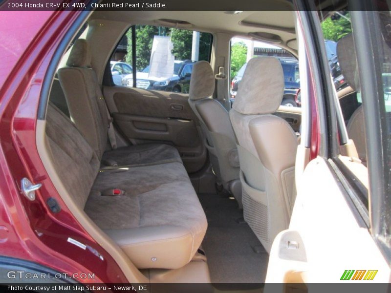 Chianti Red Pearl / Saddle 2004 Honda CR-V EX 4WD