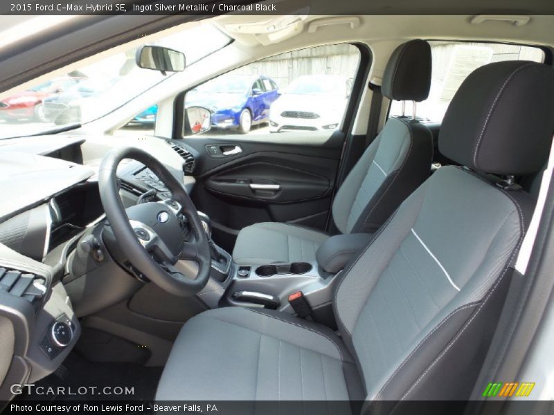 Ingot Silver Metallic / Charcoal Black 2015 Ford C-Max Hybrid SE