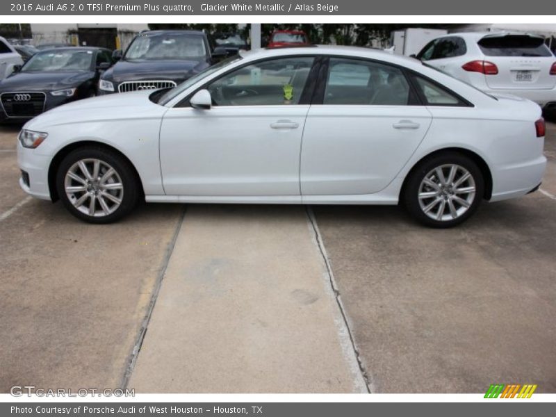 Glacier White Metallic / Atlas Beige 2016 Audi A6 2.0 TFSI Premium Plus quattro