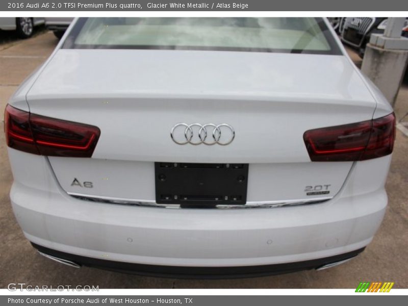 Glacier White Metallic / Atlas Beige 2016 Audi A6 2.0 TFSI Premium Plus quattro