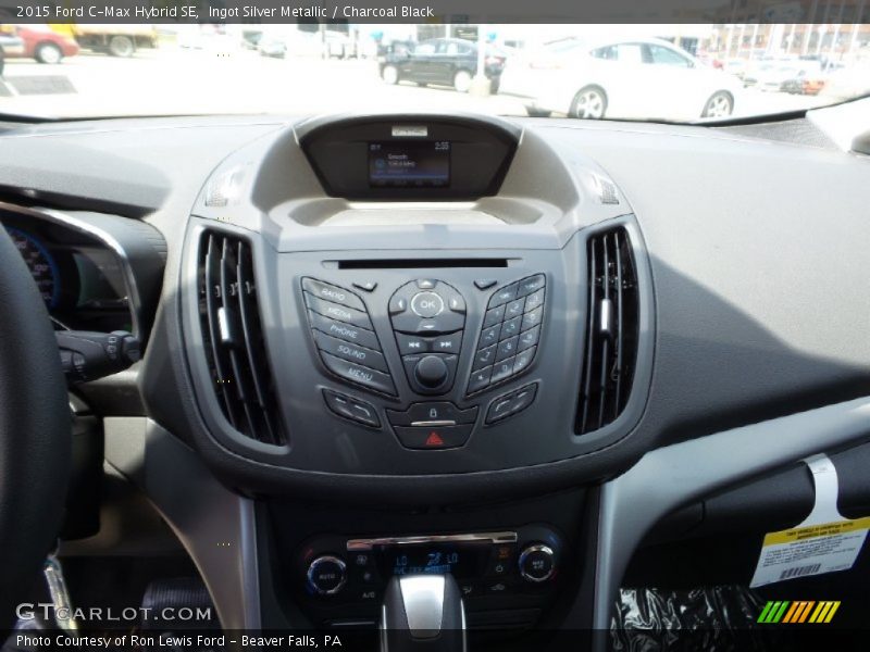Ingot Silver Metallic / Charcoal Black 2015 Ford C-Max Hybrid SE