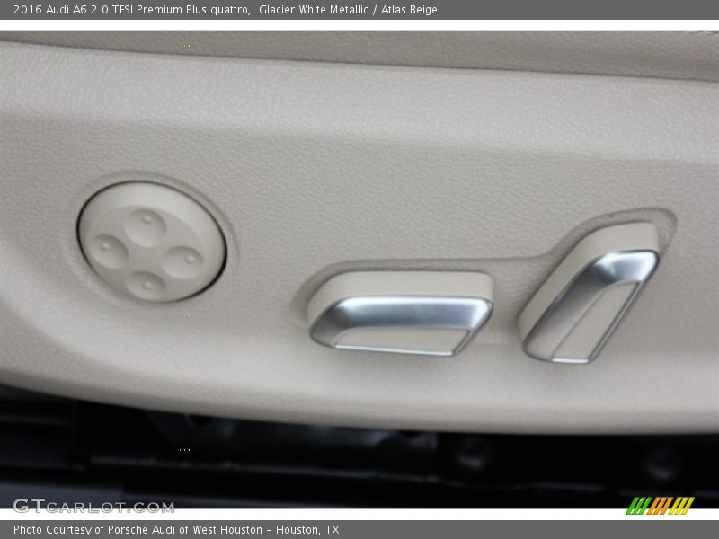 Glacier White Metallic / Atlas Beige 2016 Audi A6 2.0 TFSI Premium Plus quattro