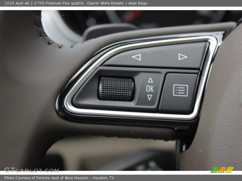 Glacier White Metallic / Atlas Beige 2016 Audi A6 2.0 TFSI Premium Plus quattro