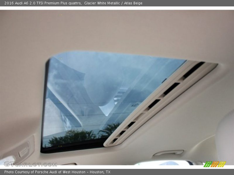 Glacier White Metallic / Atlas Beige 2016 Audi A6 2.0 TFSI Premium Plus quattro