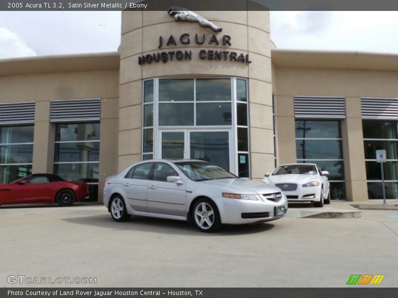 Satin Silver Metallic / Ebony 2005 Acura TL 3.2