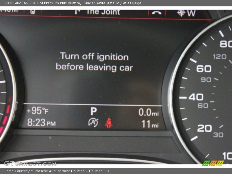 Glacier White Metallic / Atlas Beige 2016 Audi A6 2.0 TFSI Premium Plus quattro