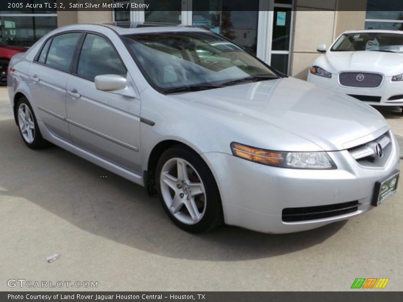Satin Silver Metallic / Ebony 2005 Acura TL 3.2