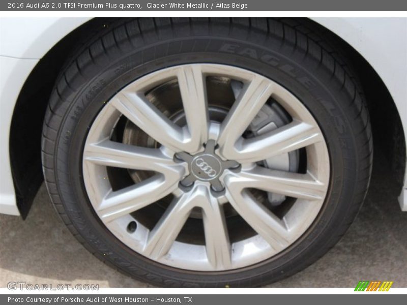Glacier White Metallic / Atlas Beige 2016 Audi A6 2.0 TFSI Premium Plus quattro