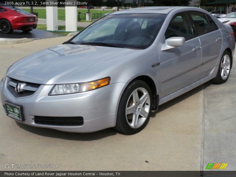 Satin Silver Metallic / Ebony 2005 Acura TL 3.2