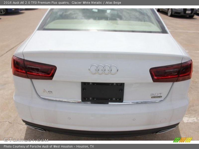 Glacier White Metallic / Atlas Beige 2016 Audi A6 2.0 TFSI Premium Plus quattro