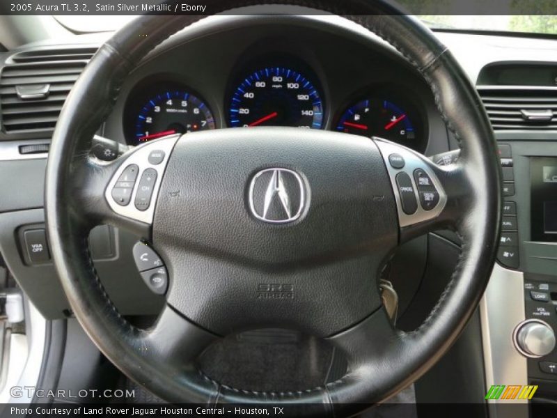 Satin Silver Metallic / Ebony 2005 Acura TL 3.2