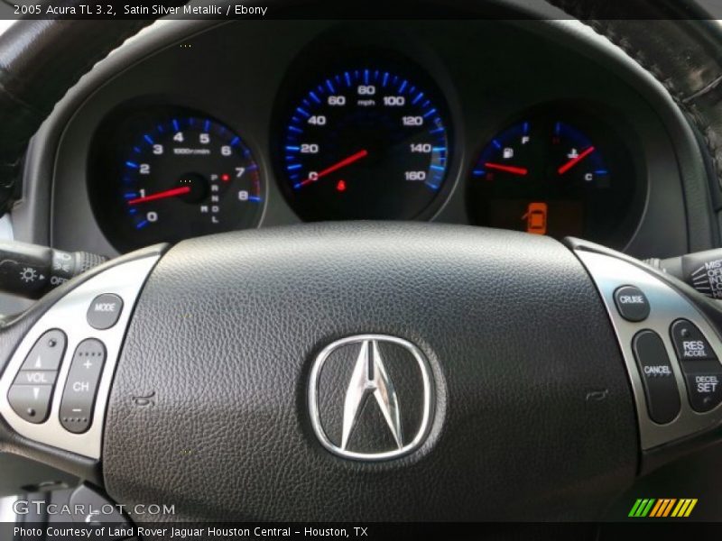 Satin Silver Metallic / Ebony 2005 Acura TL 3.2