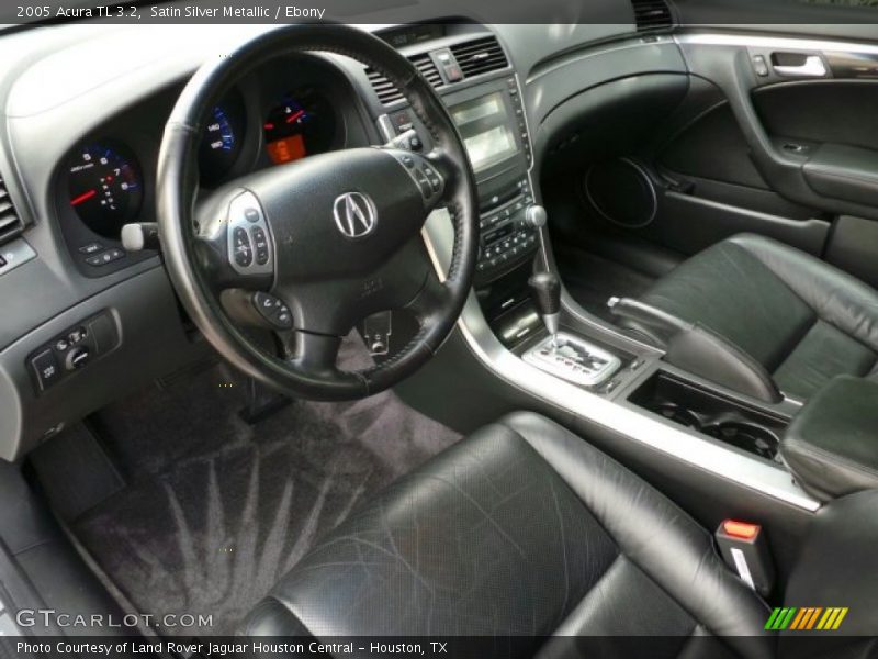 Satin Silver Metallic / Ebony 2005 Acura TL 3.2