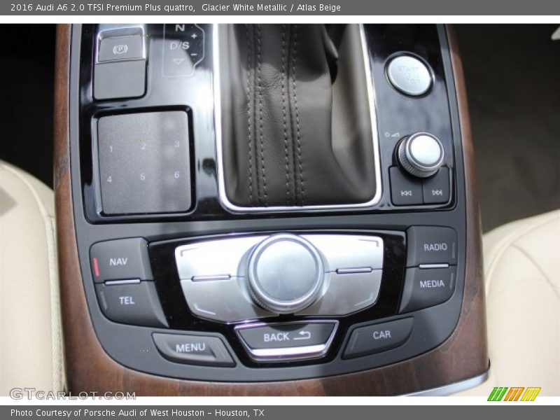Glacier White Metallic / Atlas Beige 2016 Audi A6 2.0 TFSI Premium Plus quattro
