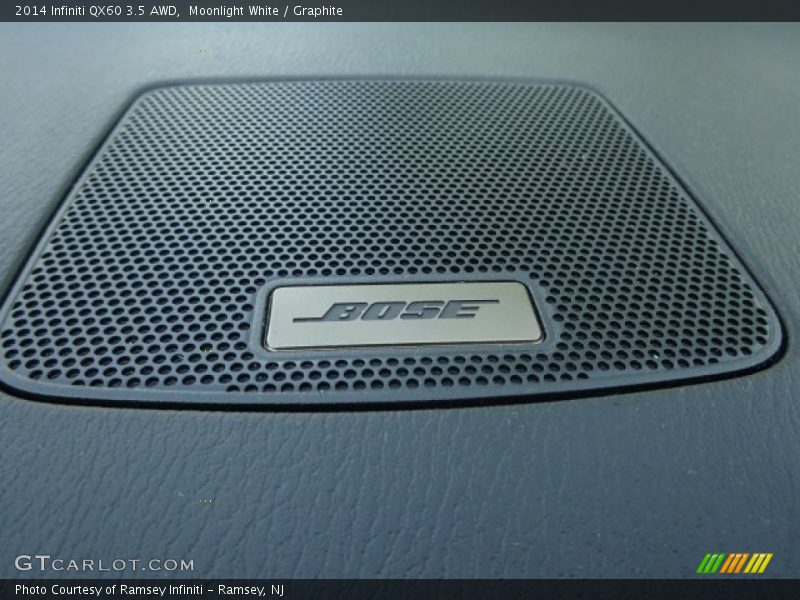 Moonlight White / Graphite 2014 Infiniti QX60 3.5 AWD