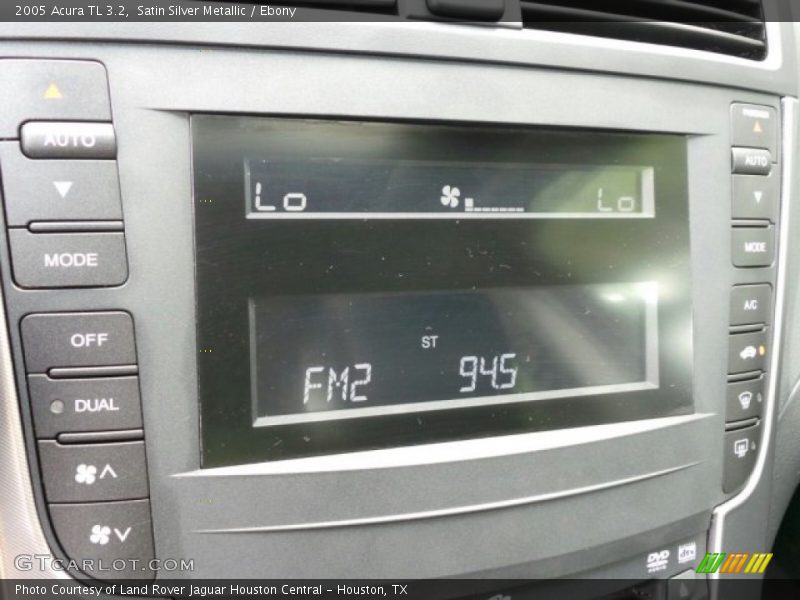 Satin Silver Metallic / Ebony 2005 Acura TL 3.2