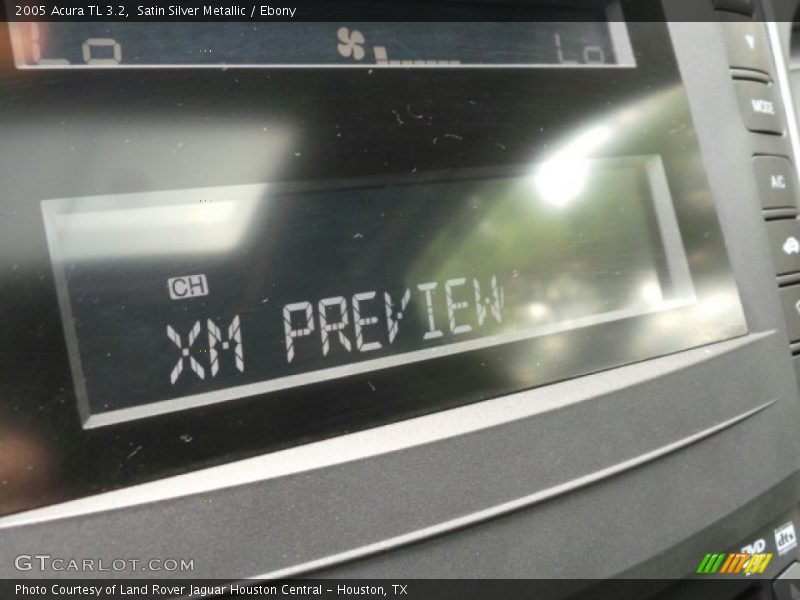 Satin Silver Metallic / Ebony 2005 Acura TL 3.2