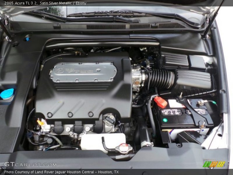 Satin Silver Metallic / Ebony 2005 Acura TL 3.2
