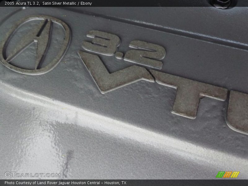 Satin Silver Metallic / Ebony 2005 Acura TL 3.2